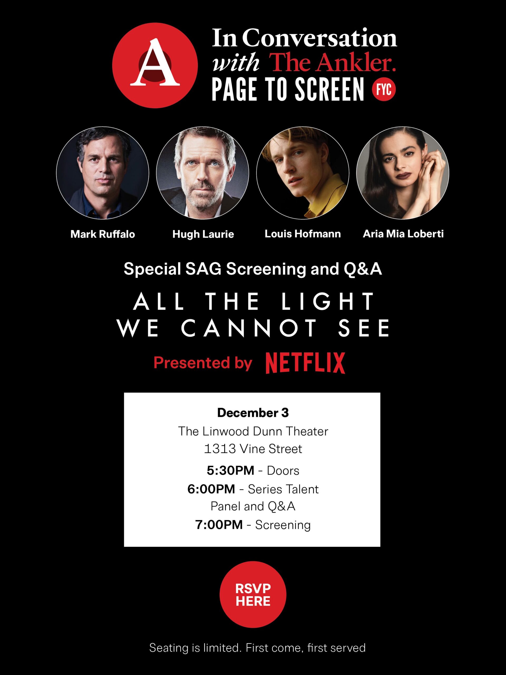 Netflix & The Ankler Invite You: Special FYC Event