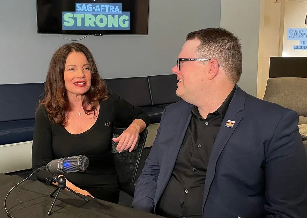 Transcript: Fran Drescher Q&A: How AI Brought Hollywood CEOs to the Brink