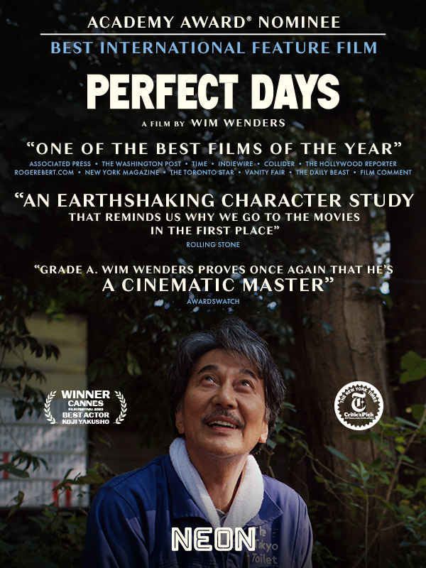 FYC | PERFECT DAYS | Best International Feature