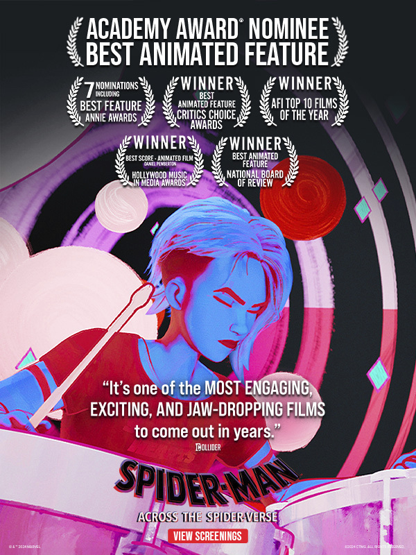 For Your Consideration – Spider-Man: Across The Spider-Verse – Best Animated Feature