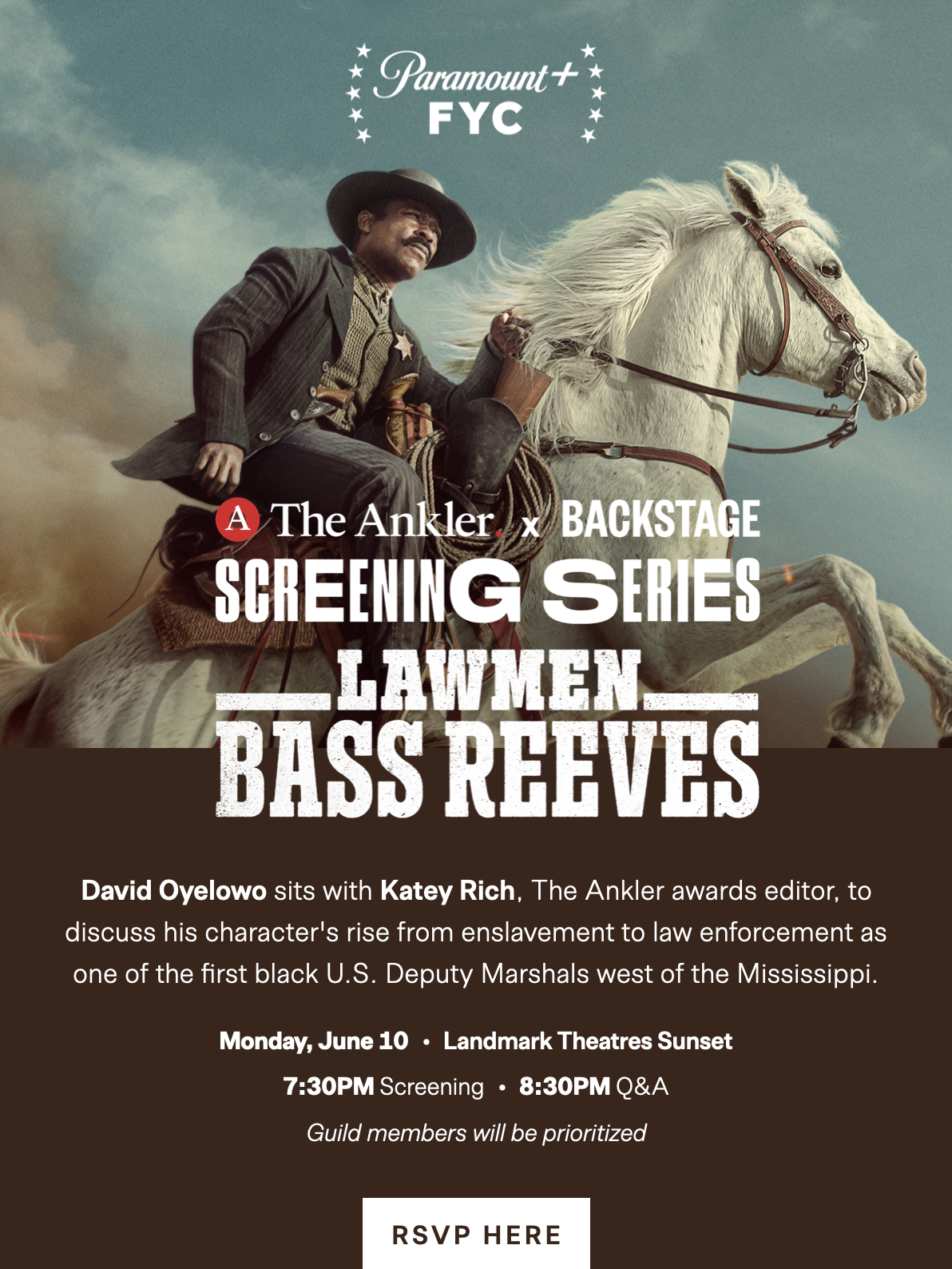 David Oyelowo is the New Deputy in Town
