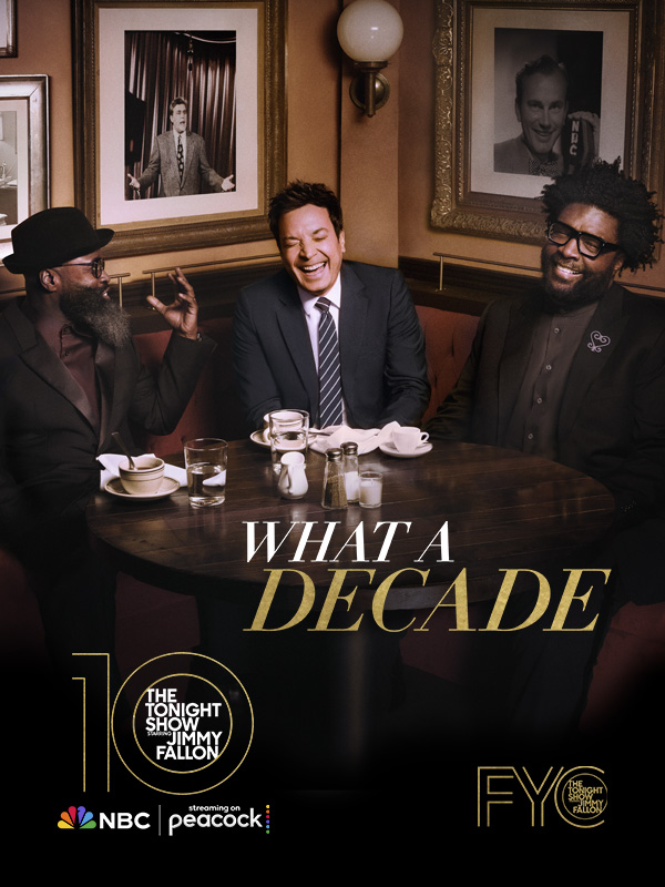 “Jimmy Fallon makes the job look easy.” FYC Outstanding Talk Series & Outstanding Variety Special (Pre-Recorded)