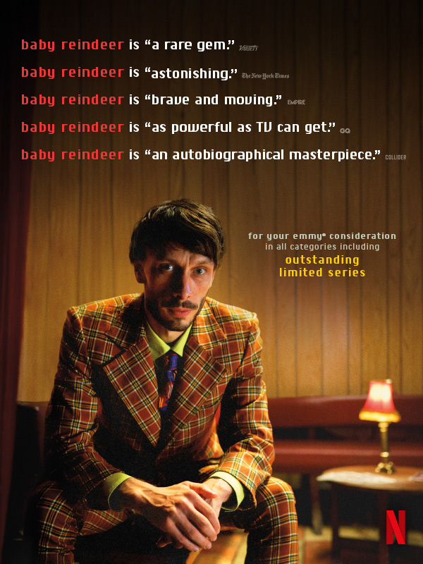 BABY REINDEER is ‘As Powerful As TV Can Get’ | FYC Outstanding Limited Series
