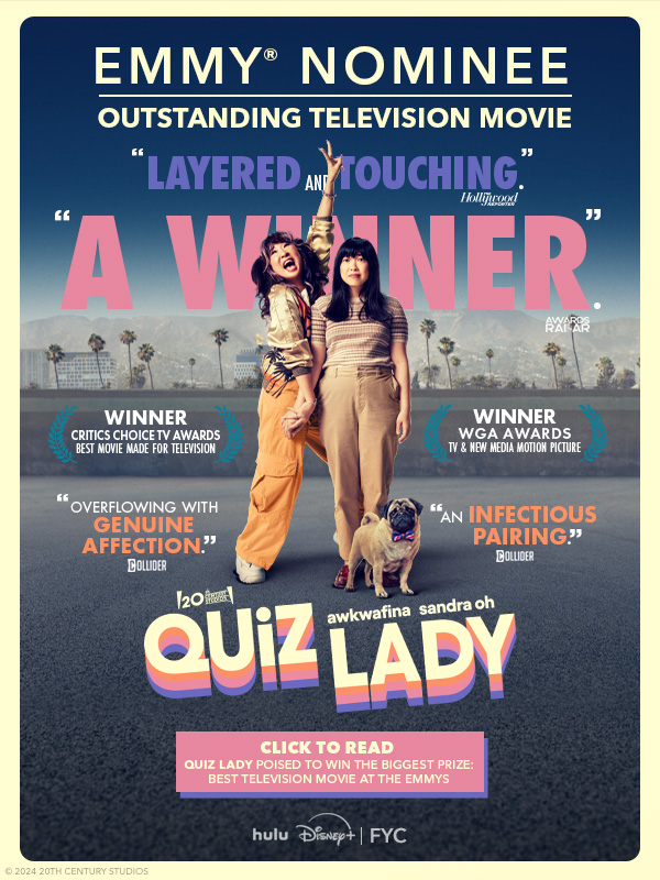 CCA & WGA Awards Winner QUIZ LADY: Sandra Oh & Awkwafina Are Magnetic | FYC, Outstanding Television Movie