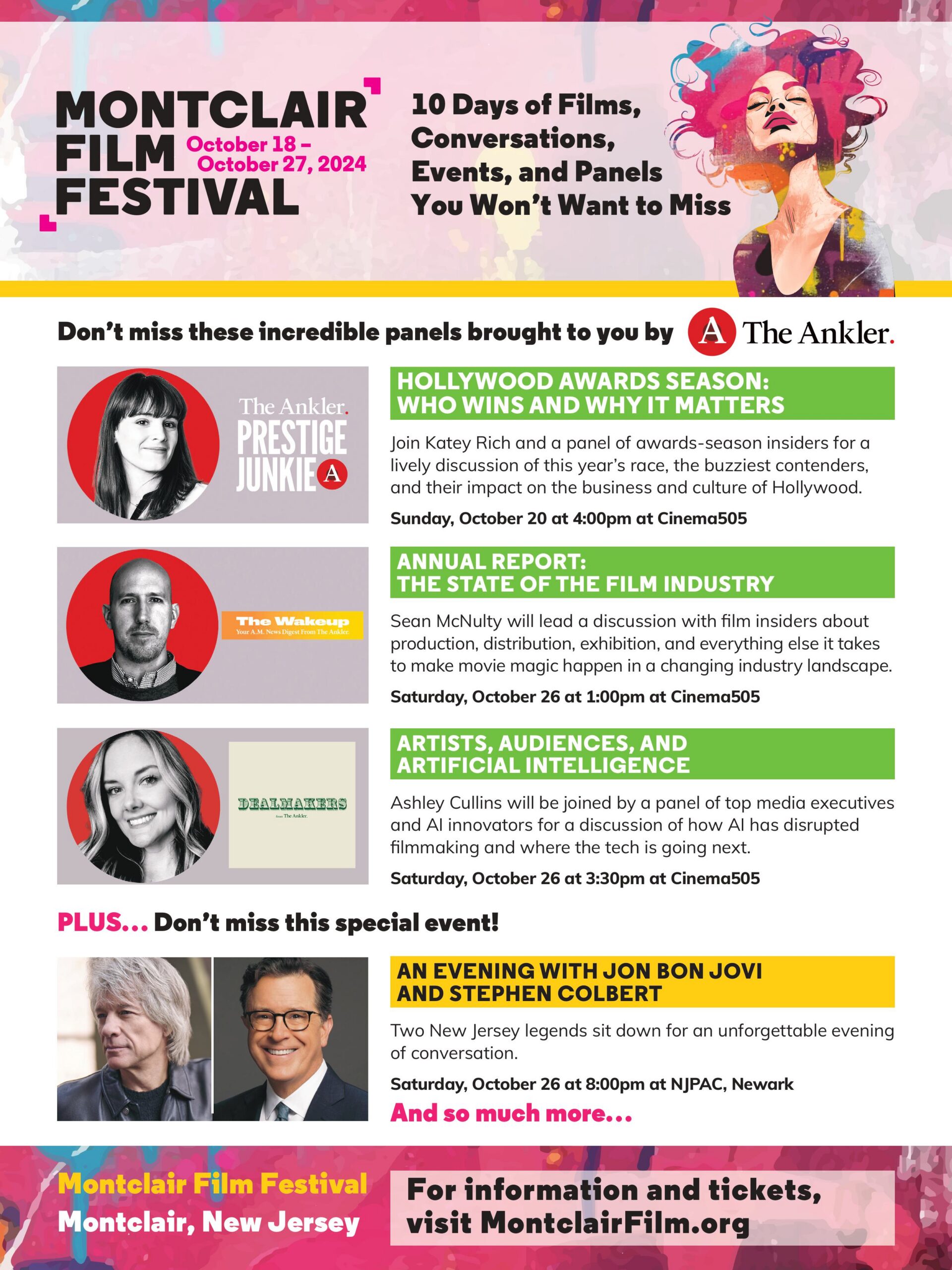 Join The Ankler at the 2024 Montclair Film Festival