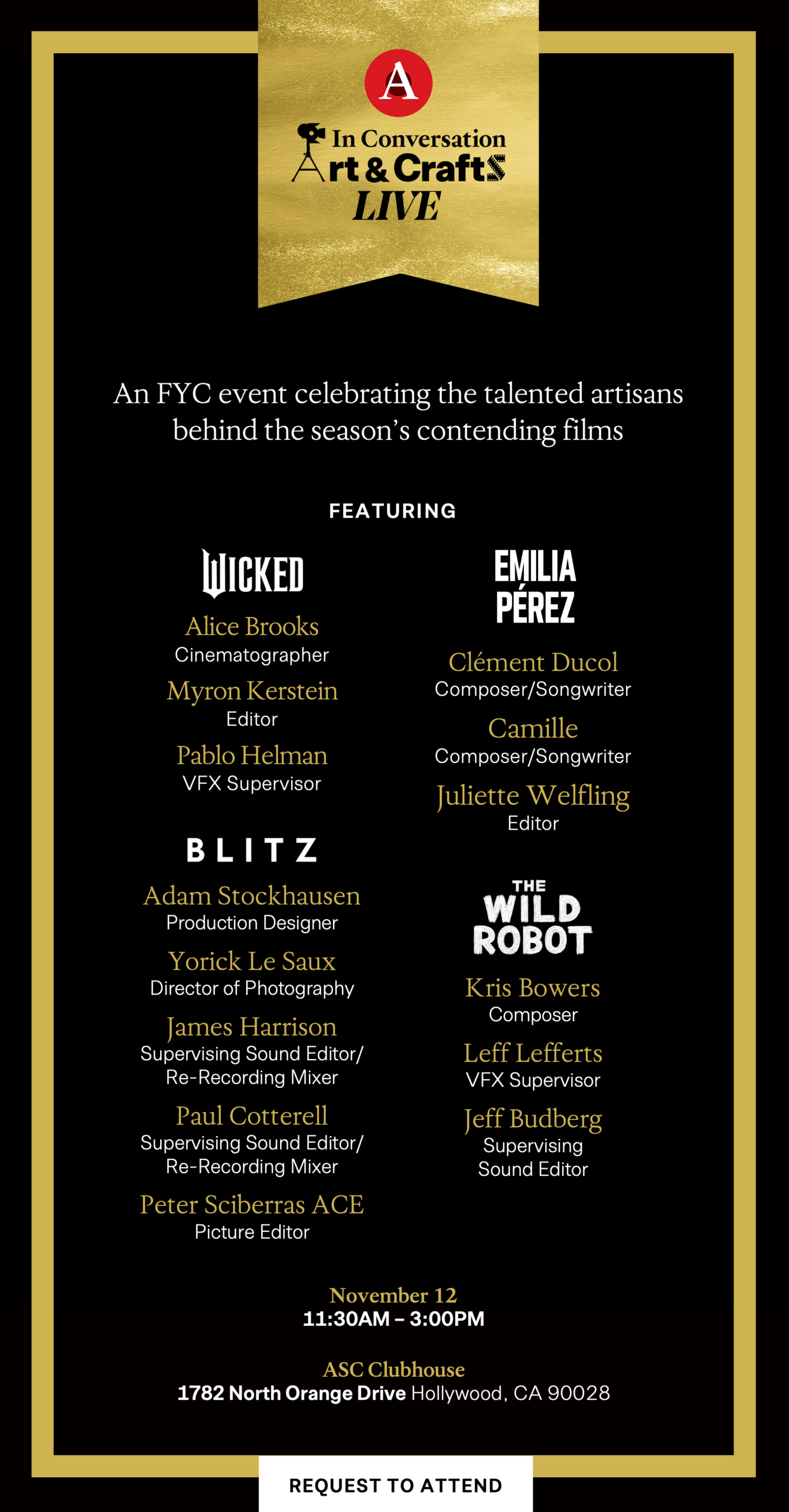 Programming Announced – RSVP for The Ankler’s Art & Crafts LIVE 11.12
