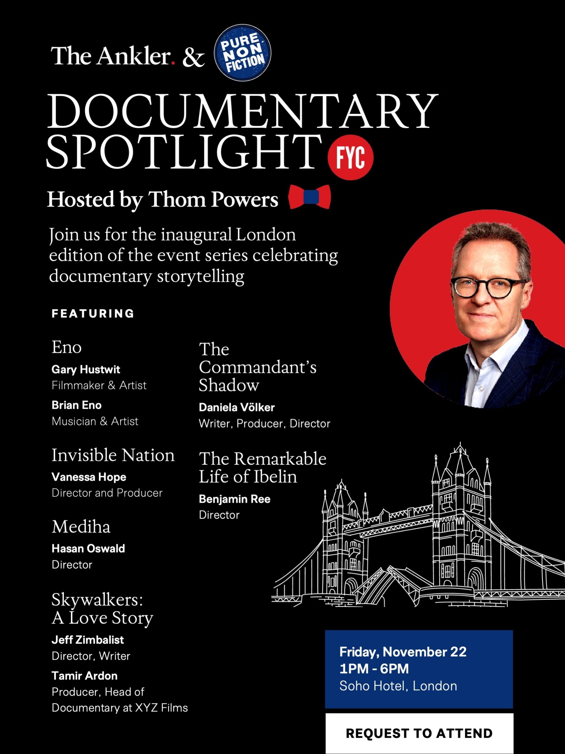 You’re invited! 11/22 in London