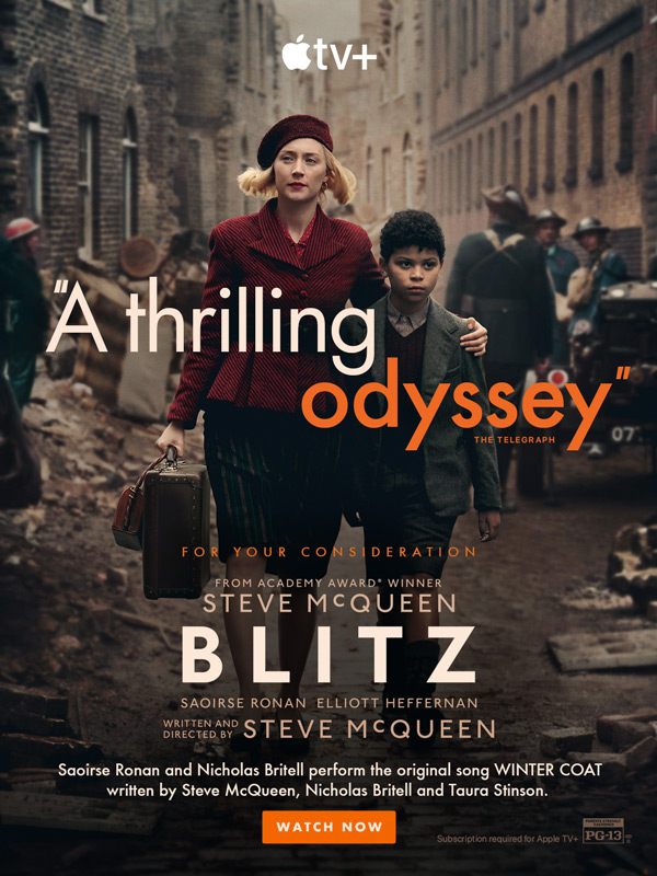 BLITZ | Saoirse Ronan and composer Nicholas Britell perform original song “Winter Coat”