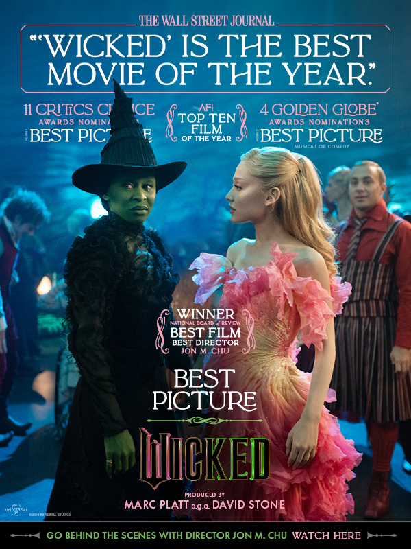 WICKED is “the Best Movie of the Year” | Go Behind the Scenes with Director Jon M. Chu