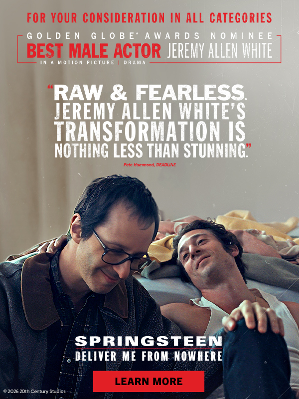 Jeremy Allen White Embodies The Boss in a Stunning Performance in SPRINGSTEEN: DELIVER ME FROM NOWHERE