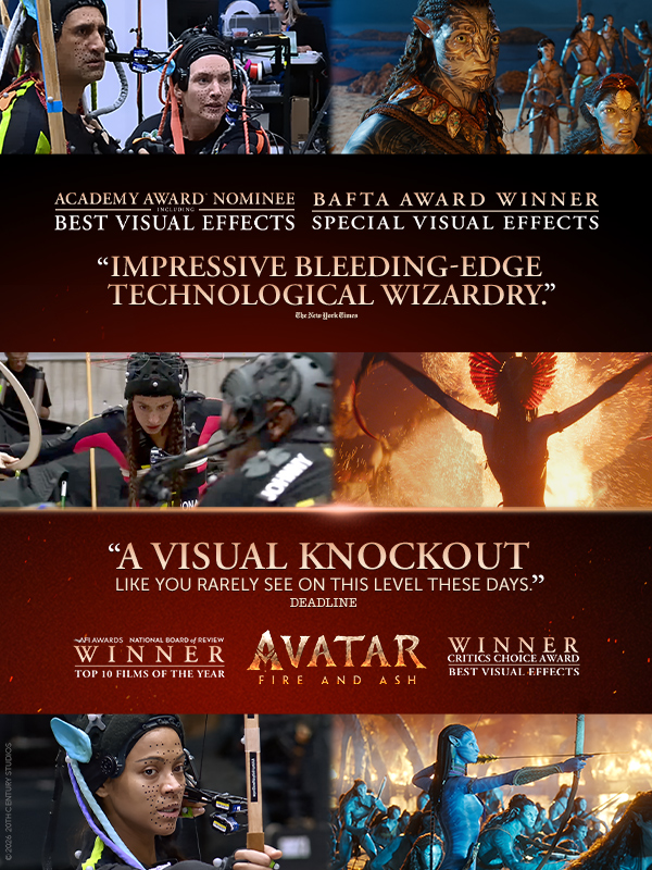 How the BAFTA winning AVATAR: FIRE AND ASH VFX Team Achieved Groundbreaking Performance-Capture