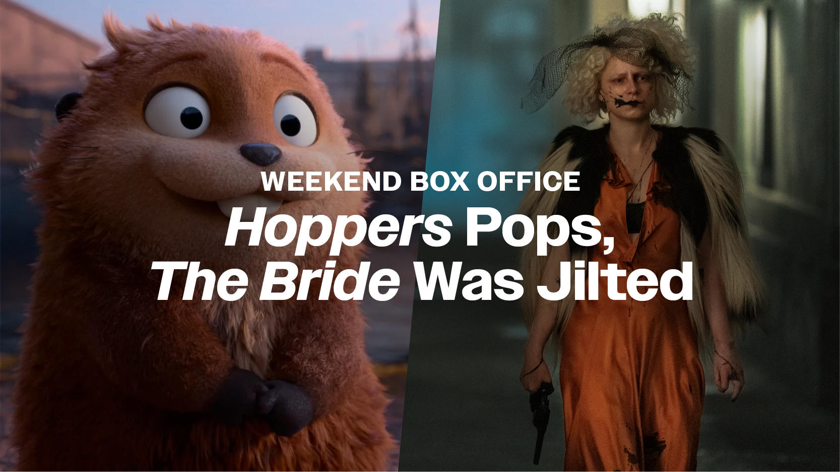 Warners’ 9-Film No. 1 Streak Left at ‘The Bride!’ Altar