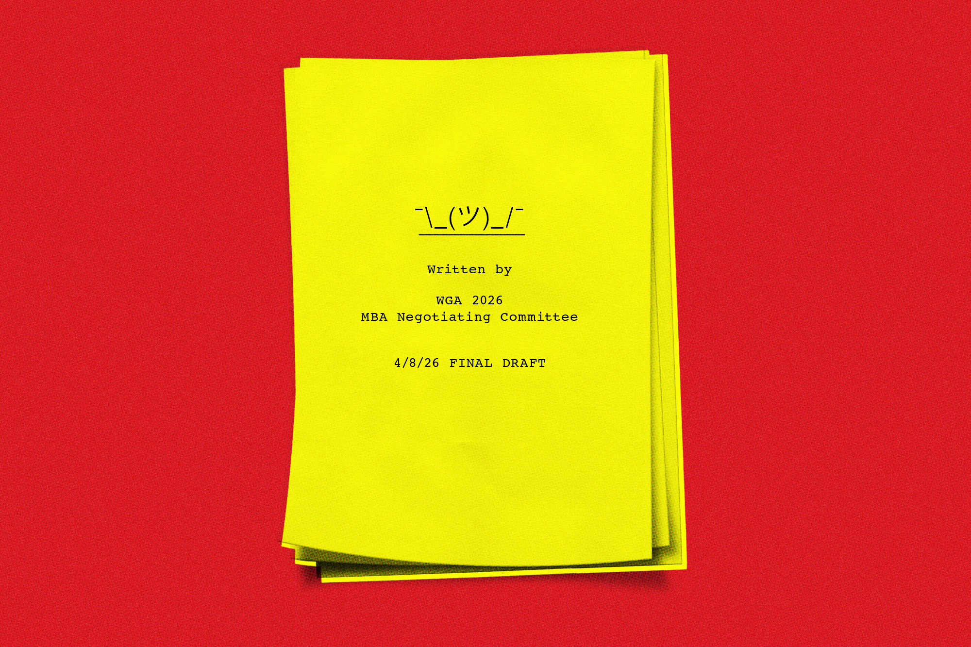 The WGA Had Three Years to Think About AI. They Didn’t