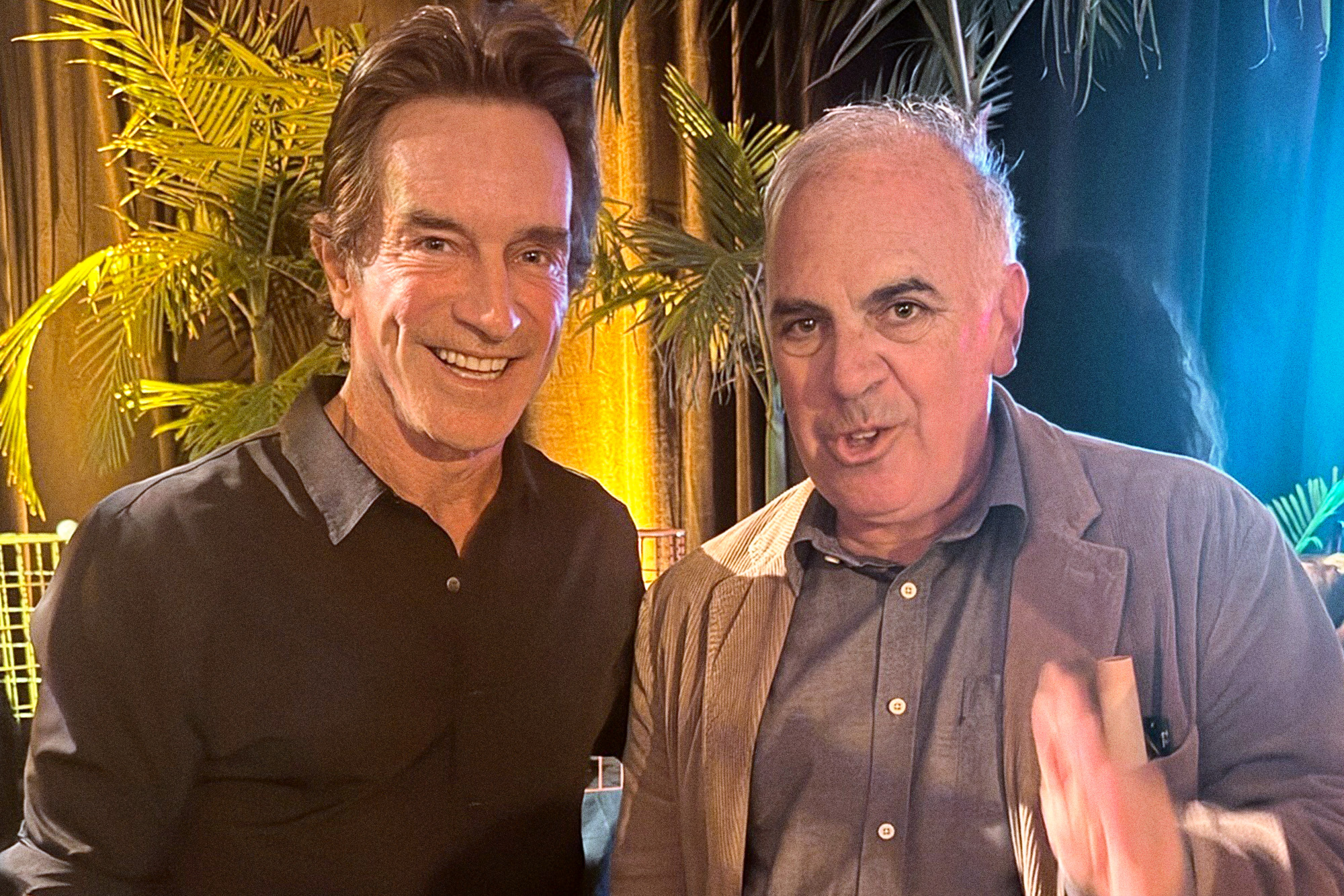 Jeff Probst and Richard Rushfield