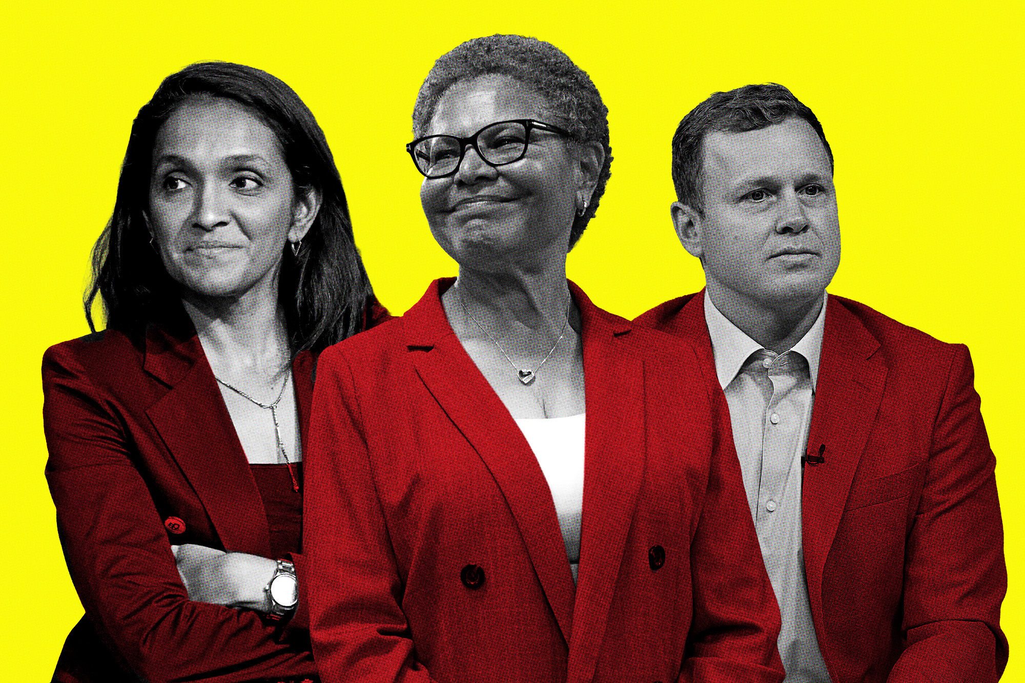 Nithya Raman, Karen Bass, Spencer Pratt