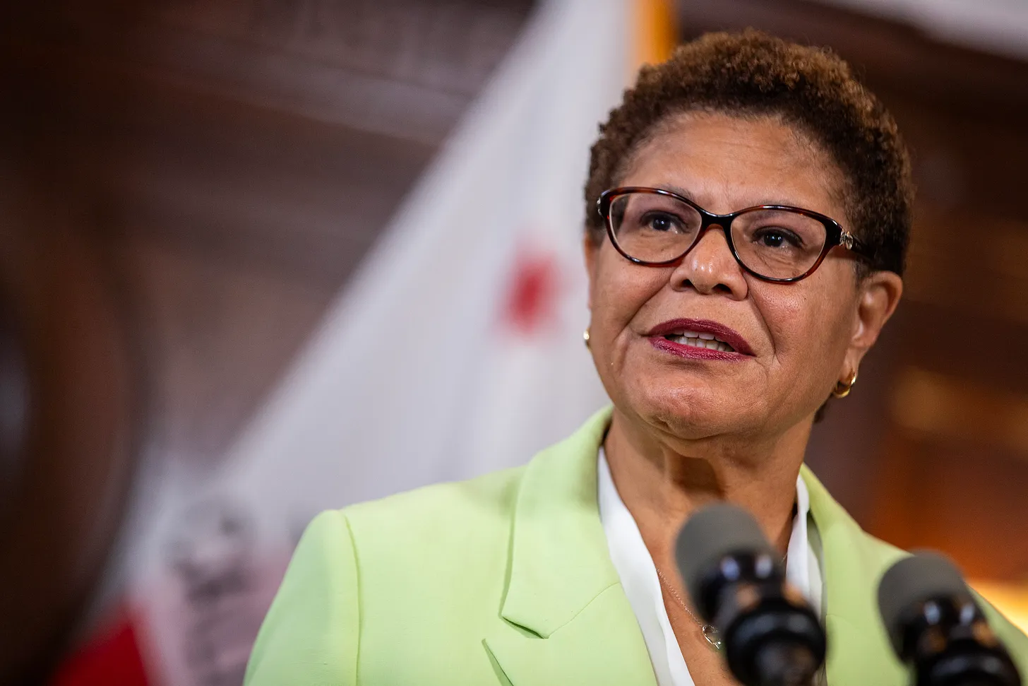 Karen Bass: I Had ‘Long Conversations’ With AMPTP, WGA Over the Weekend