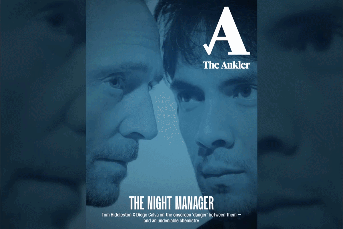 Tom Hiddleston and Diego Calva on the cover of The Ankler